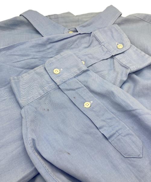 POLO RALPH LAUREN（ポロ・ラルフローレン）POLO RALPH LAUREN (ポロ・ラルフローレン) ボタンダウンシャツ サックスブルー サイズ:3XBの古着・服飾アイテム