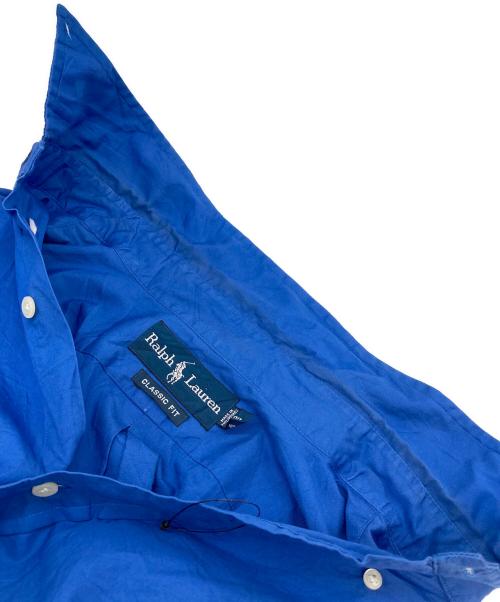 RALPH LAUREN（ラルフローレン）RALPH LAUREN (ラルフローレン) 【古着】ボタンダウンシャツ　コットンシャツ ブルー サイズ:XXLの古着・服飾アイテム