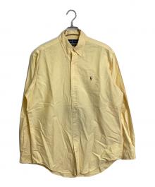 RALPH LAUREN（ラルフローレン）の古着「【古着】ボタンダウンシャツ　コットンシャツ」｜イエロー
