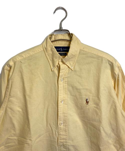 RALPH LAUREN（ラルフローレン）RALPH LAUREN (ラルフローレン) 【古着】ボタンダウンシャツ　コットンシャツ イエロー サイズ:15 1/2の古着・服飾アイテム
