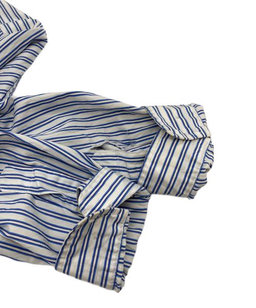 RALPH LAUREN（ラルフローレン）RALPH LAUREN (ラルフローレン) ボタンダウンシャツ　コットンシャツ　ストライプ ブルー×ホワイト サイズ:17 1/2の古着・服飾アイテム