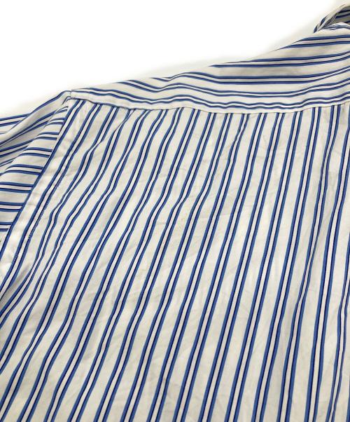 RALPH LAUREN（ラルフローレン）RALPH LAUREN (ラルフローレン) ボタンダウンシャツ　コットンシャツ　ストライプ ブルー×ホワイト サイズ:17 1/2の古着・服飾アイテム