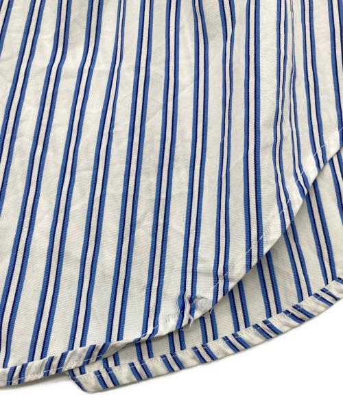 RALPH LAUREN（ラルフローレン）RALPH LAUREN (ラルフローレン) ボタンダウンシャツ　コットンシャツ　ストライプ ブルー×ホワイト サイズ:17 1/2の古着・服飾アイテム