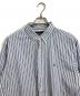 RALPH LAUREN (ラルフローレン) ボタンダウンシャツ　コットンシャツ　ストライプ ブルー×ホワイト サイズ:17 1/2：3500円