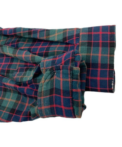 COUNTRY TRADITIONALS BY PENDLETON（ペンドルトン）COUNTRY TRADITIONALS BY PENDLETON (ペンドルトン) 【古着】　ボタンダウンチェックシャツ　USA製　カントリートラディショナルズ グリーン サイズ:Lの古着・服飾アイテム