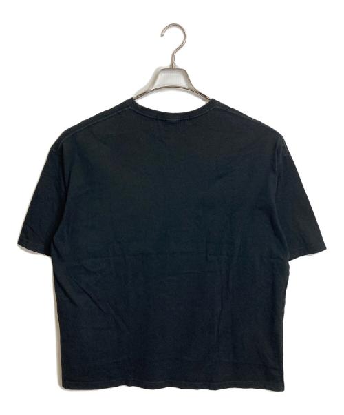 GROUND Y（グラウンドワイ）GROUND Y (グラウンドワイ) 河鍋暁斎 (カワナベ キョウサイ) プリントTシャツ ロゴプリントTシャツ ブラック サイズ:4の古着・服飾アイテム