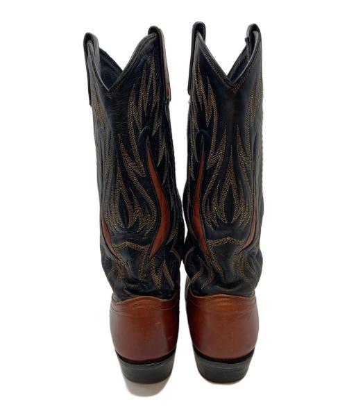 DANPOST（ダンポスト）DANPOST (ダンポスト) ウェスタンブーツ　ロングブーツ　レザーブーツ ブラウン サイズ:US7.5の古着・服飾アイテム