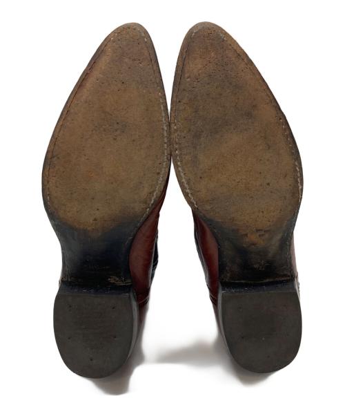 DANPOST（ダンポスト）DANPOST (ダンポスト) ウェスタンブーツ　ロングブーツ　レザーブーツ ブラウン サイズ:US7.5の古着・服飾アイテム