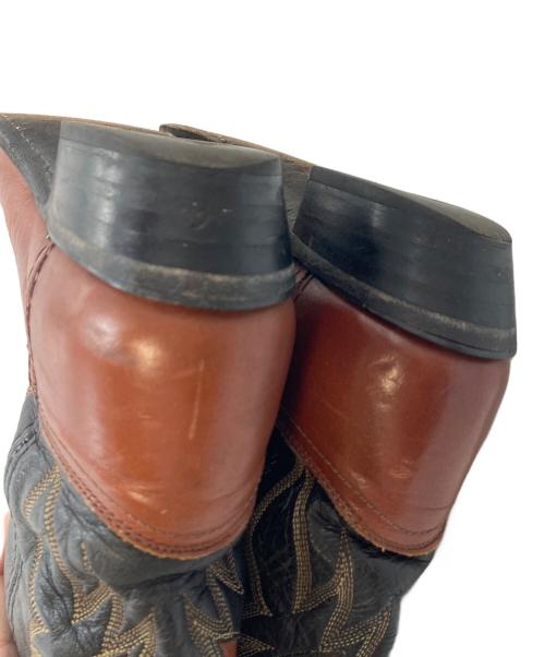 DANPOST（ダンポスト）DANPOST (ダンポスト) ウェスタンブーツ　ロングブーツ　レザーブーツ ブラウン サイズ:US7.5の古着・服飾アイテム