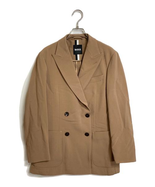 BOSS（ボス）BOSS (ボス) ダブルジャケット　テーラードジャケット ブラウン サイズ:XSの古着・服飾アイテム