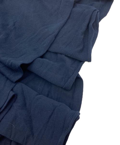 Curensology（カレンソロジー）Curensology (カレンソロジー) Curensology Vネックニットワンピース ネイビー サイズ:FREEの古着・服飾アイテム