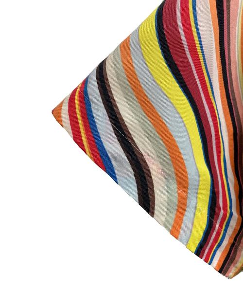 Paul Smith London（ポールスミスロンドン）Paul Smith London (ポールスミスロンドン) 幾何学柄ジップアップシャツ　ジップシャツ　半袖シャツ　総柄 マルチカラー サイズ:Mの古着・服飾アイテム