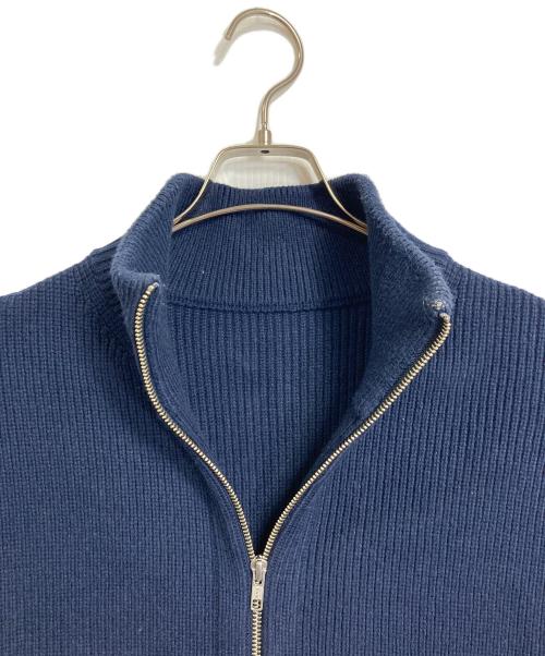 Spick and Span（スピック＆スパン）Spick and Span (スピックアンドスパン) ジップアップカーディガン　ジップアップニット ネイビー サイズ:実寸参照の古着・服飾アイテム