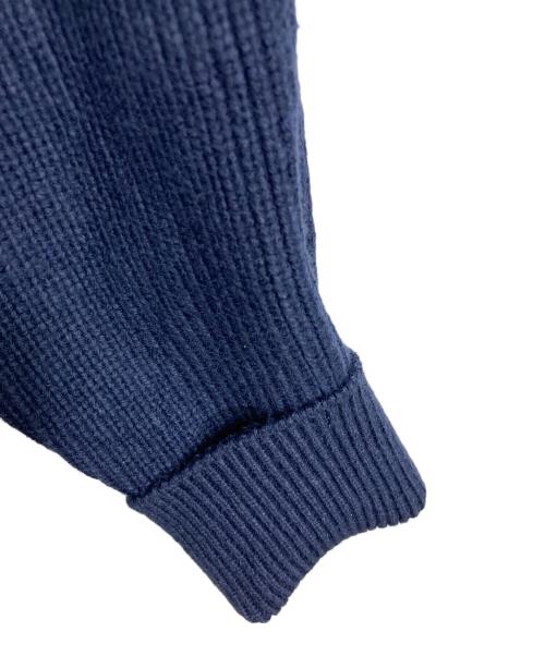 Spick and Span（スピック＆スパン）Spick and Span (スピックアンドスパン) ジップアップカーディガン　ジップアップニット ネイビー サイズ:実寸参照の古着・服飾アイテム
