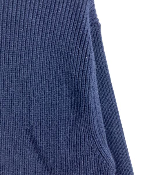 Spick and Span（スピック＆スパン）Spick and Span (スピックアンドスパン) ジップアップカーディガン　ジップアップニット ネイビー サイズ:実寸参照の古着・服飾アイテム