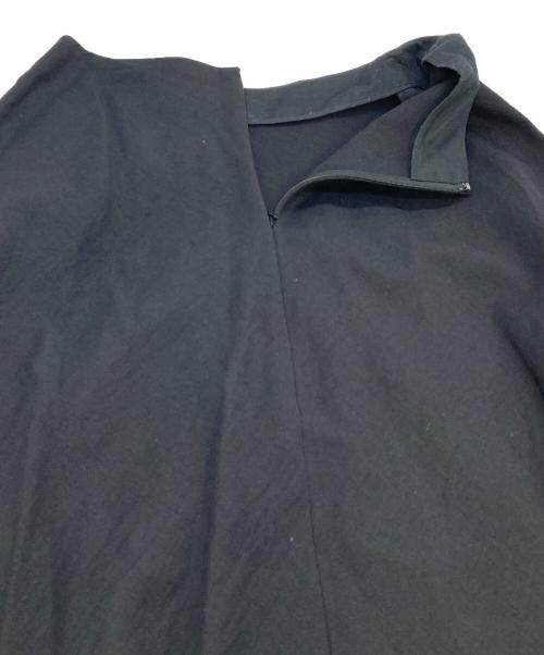 AK+1（エーケーワン）AK+1 (エーケーワン) ウールリネンバイアススカート ブラック サイズ:Mの古着・服飾アイテム