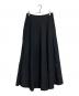 AK+1 (エーケーワン) ウールリネンバイアススカート ブラック サイズ:M：4500円