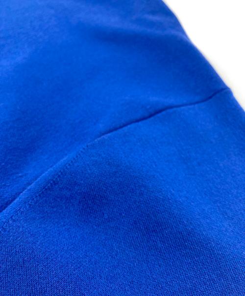 FRAMeWORK（フレームワーク）FRAMeWORK (フレームワーク) ウォッシャブルスムースプルオーバー　混ニット ブルー サイズ:FREEの古着・服飾アイテム