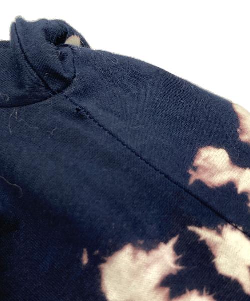 TOGA PULLA（トーガ プルラ）TOGA PULLA (トーガ プルラ) silkete tie dye top 2 タイダイT ネイビー サイズ:36の古着・服飾アイテム