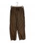 loomer（ルーマー）の古着「別注ボタニカルダイ ストライプパンツ イージーパンツ」｜ブラウン