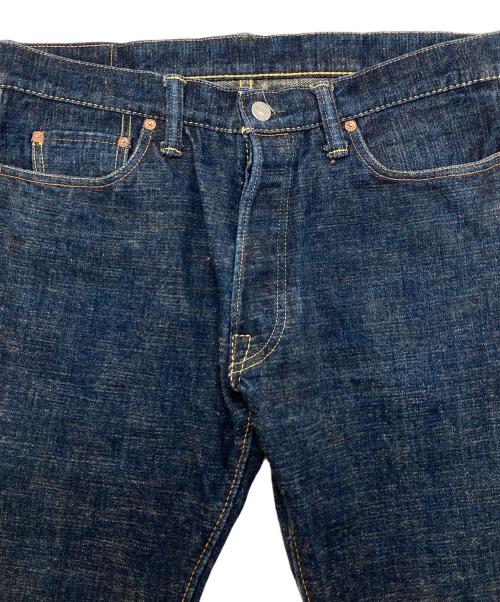 THE STRIKE GOLD（ストライクゴールド）the strike gold (ストライクゴールド) 右綾 15ozセルビッジデニムパンツ インディゴ サイズ:W34の古着・服飾アイテム