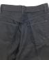 中古・古着 woadblue (ウォードブルー) ワイドデニムパンツ WIDE DENIM ジップフライデニムパンツ 5P ブラック サイズ:W23：4500円
