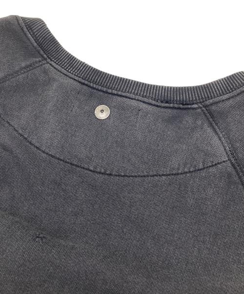 DIESEL（ディーゼル）DIESEL (ディーゼル) ダメージ加工スウェットワンピース　ビジュー付きワンピース グレー サイズ:Sの古着・服飾アイテム