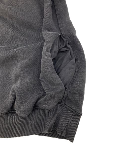 DIESEL（ディーゼル）DIESEL (ディーゼル) ダメージ加工スウェットワンピース　ビジュー付きワンピース グレー サイズ:Sの古着・服飾アイテム