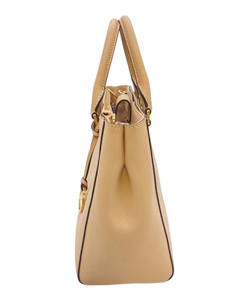 MICHAEL KORS（マイケル・コース）MICHAEL KORS (マイケルコース) 2WAYショルダーバッグ ベージュ サイズ:実寸参照の古着・服飾アイテム