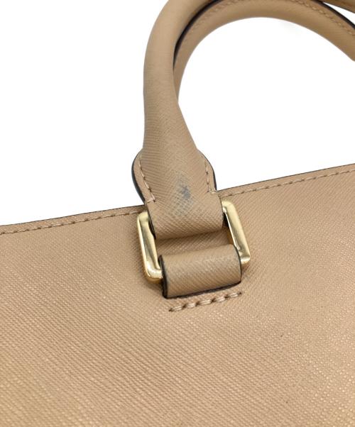 MICHAEL KORS（マイケル・コース）MICHAEL KORS (マイケルコース) 2WAYショルダーバッグ ベージュ サイズ:実寸参照の古着・服飾アイテム