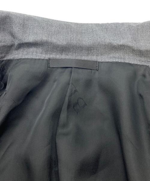 BLACK LABEL CRESTBRIDGE（ブラックレーベル クレストブリッジ）BLACK LABEL CRESTBRIDGE (ブラックレーベル クレストブリッジ) チェック総柄セットアップスーツ　パンツスーツ　セットアップスーツ　J∞Quality 生地 グレー サイズ:42の古着・服飾アイテム