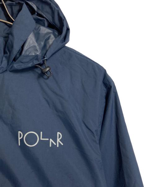 POLAR（ポーラー）POLAR (ポーラー) マウンテンパーカー ジップパーカー ナイロンパーカー ネイビー サイズ:LARGEの古着・服飾アイテム