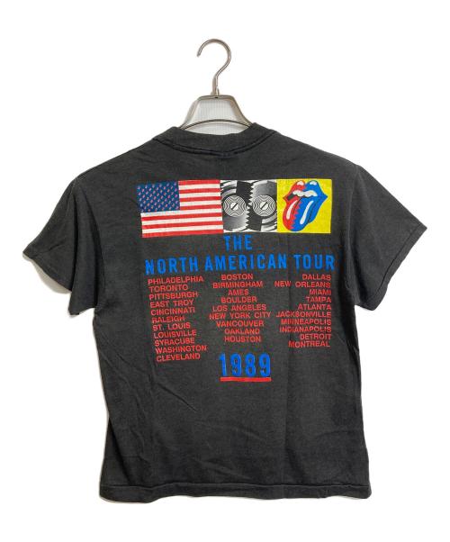 BROCKUM（ブロッカム）BROCKUM (ブロッカム) 【古着】バンドTシャツ　Rolling stones  USA製　THE NORTH AMERICAN TOUR 1989 ブラック サイズ:Mの古着・服飾アイテム