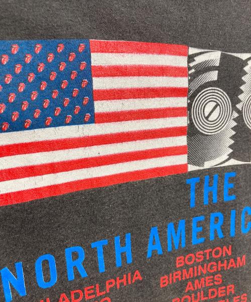 BROCKUM（ブロッカム）BROCKUM (ブロッカム) 【古着】バンドTシャツ　Rolling stones  USA製　THE NORTH AMERICAN TOUR 1989 ブラック サイズ:Mの古着・服飾アイテム