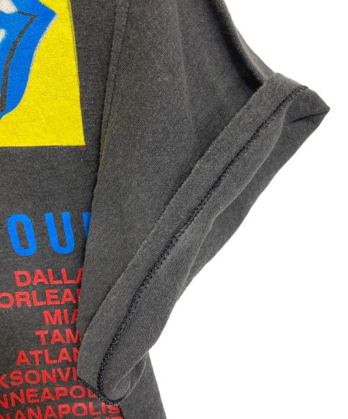 BROCKUM（ブロッカム）BROCKUM (ブロッカム) 【古着】バンドTシャツ　Rolling stones  USA製　THE NORTH AMERICAN TOUR 1989 ブラック サイズ:Mの古着・服飾アイテム