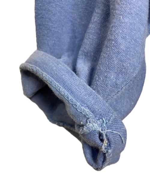 VINTAGE（ヴィンテージ）VINTAGE (ヴィンテージ) 【古着】80’SラグランバンドTシャツ/CULTURE CLUB カタカナ入り　80年代 ブラック×パープルネイビー サイズ:Mの古着・服飾アイテム