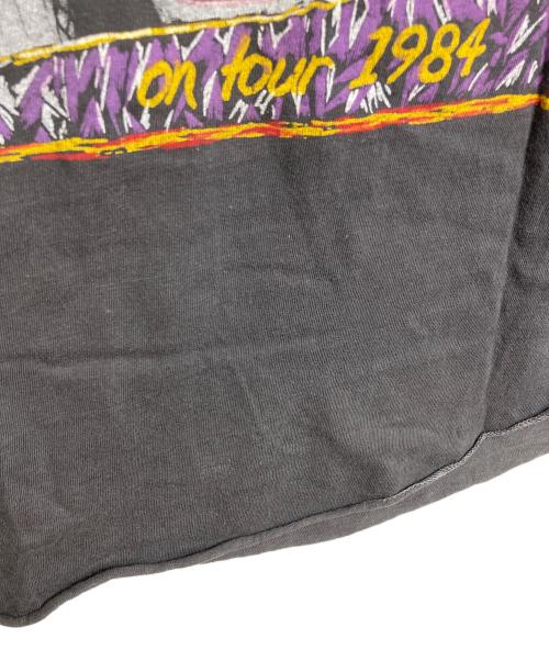 VINTAGE（ヴィンテージ）VINTAGE (ヴィンテージ) 【古着】80’SラグランバンドTシャツ/CULTURE CLUB カタカナ入り　80年代 ブラック×パープルネイビー サイズ:Mの古着・服飾アイテム