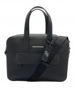 EMPORIO ARMANIエンポリオアルマーニ）の古着「ビジネスバッグ ブリーフケース」｜ブラック