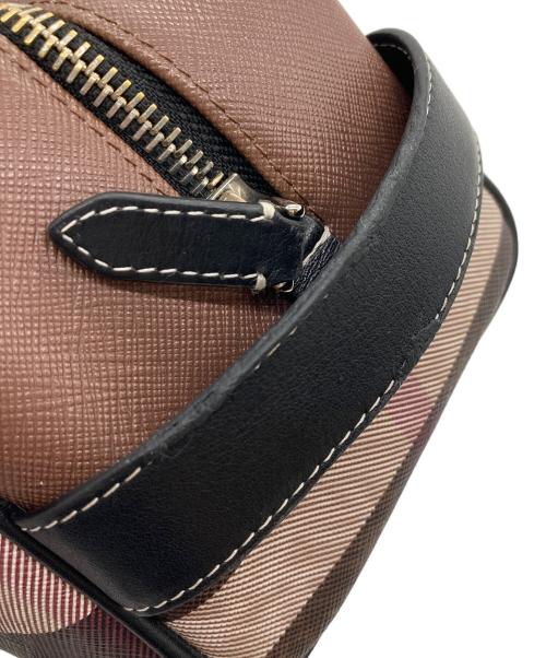 BURBERRY（バーバリー）BURBERRY (バーバリー) セカンドバッグ　ハンドバック　バーバリーチェック ブラウン サイズ:実寸参照の古着・服飾アイテム