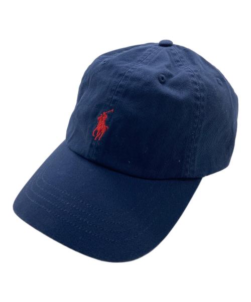 POLO RALPH LAUREN（ポロ・ラルフローレン）POLO RALPH LAUREN (ポロ・ラルフローレン) キャップ　ポニー刺繍キャップ　バックロゴ　6パネルキャップ ネイビー サイズ:ONE 未使用品の古着・服飾アイテム