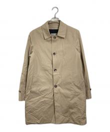 MARGARET HOWELL（マーガレットハウエル）の古着「ライナー付ステンカラーコート」｜ベージュ