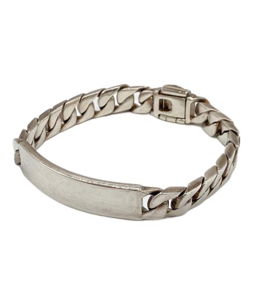 TIFFANY & Co.（ティファニー）TIFFANY & Co. (ティファニー) ID XL BRACELET IDプレート シルバーチェーン サイズ:実寸参照の古着・服飾アイテム