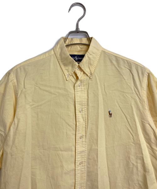 POLO RALPH LAUREN（ポロ・ラルフローレン）POLO RALPH LAUREN (ポロ・ラルフローレン) 【古着】半袖シャツ　コットンシャツ イエロー サイズ:Mの古着・服飾アイテム