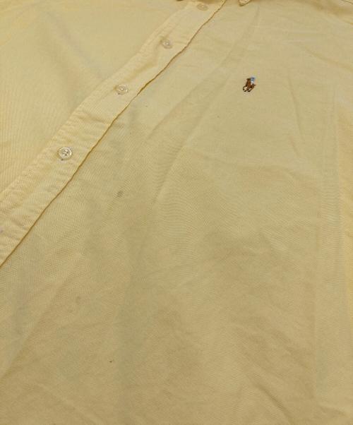 POLO RALPH LAUREN（ポロ・ラルフローレン）POLO RALPH LAUREN (ポロ・ラルフローレン) 【古着】半袖シャツ　コットンシャツ イエロー サイズ:Mの古着・服飾アイテム