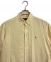POLO RALPH LAUREN (ポロ・ラルフローレン) 【古着】半袖シャツ　コットンシャツ イエロー サイズ:M：4000円
