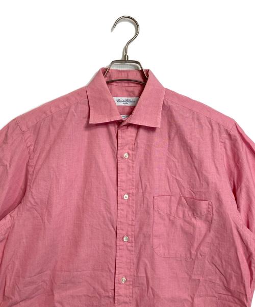 BROOKS BROTHERS（ブルックスブラザーズ）BROOKS BROTHERS (ブルックスブラザーズ) 【古着】半袖シャツ　USA製 ピンク サイズ:15 2/3−33の古着・服飾アイテム