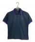 FRED PERRY（フレッドペリー）の古着「ポロシャツ」｜パープル×ブラック