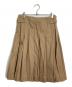 COMME des GARCONS（コムデギャルソン）の古着「ラップスカート　プリーツスカート」｜ベージュ