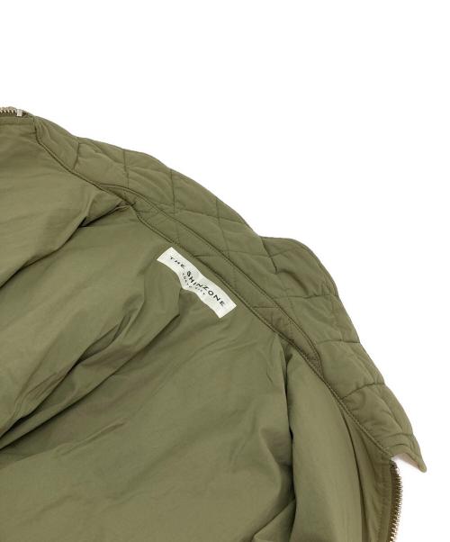 THE SHINZONE（ザ シンゾーン）THE SHINZONE (ザ シンゾーン) キルティングジャケット PUFFY JACKET グリーン サイズ:36の古着・服飾アイテム