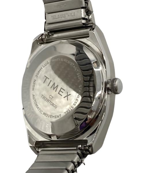 TIMEX（タイメックス）TIMEX (タイメックス) リイシュー 1983 オートマティック　自動巻き シルバー×ホワイト サイズ:実寸参照の古着・服飾アイテム